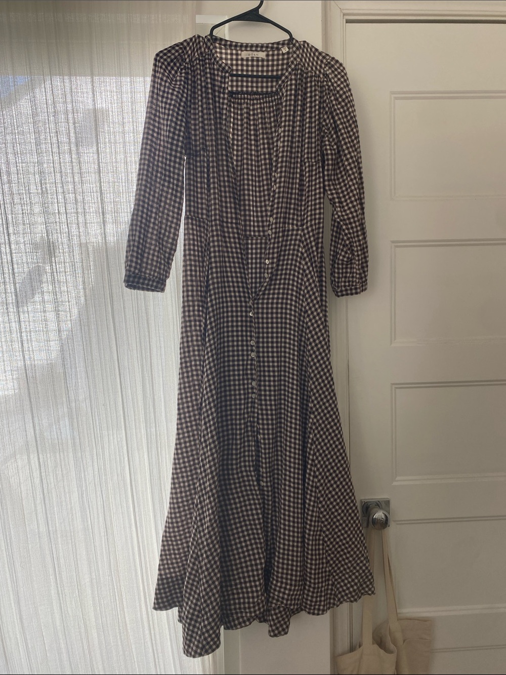 Doen Delphine Plaid Dress - Picture 3 of 4